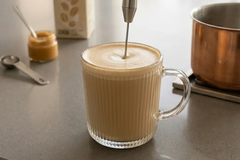 Préparation du Lupin au beurre de cacahuetes, la recette de La Tribu des kawas