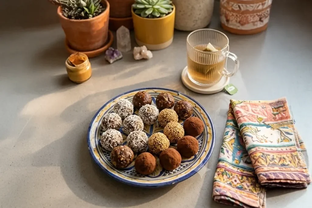 energy balls au lupin, la recette de La Tribu des kawas