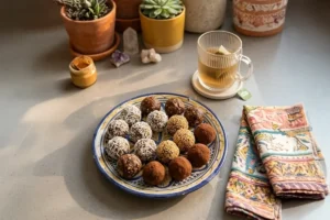 energy balls au lupin, la recette de La Tribu des kawas