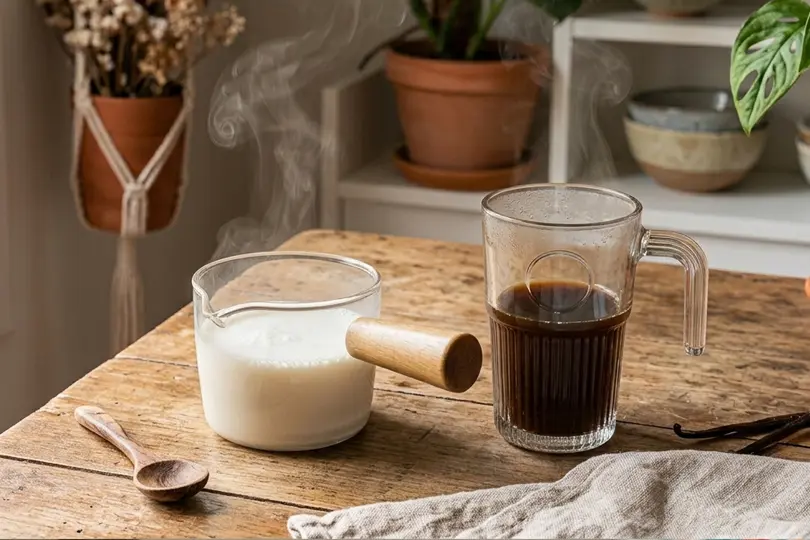 les ingrédients pour faire un lupin vanille et lait de coco, la nouvelle recette de La Tribu des kawas