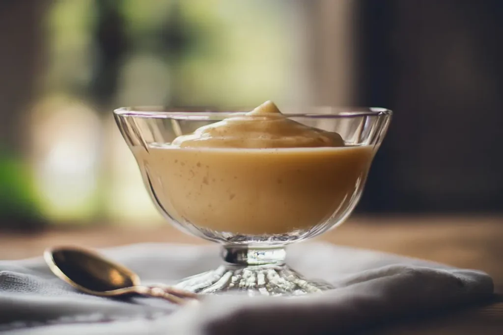 une délicieuse crème au lupin torréfié ! Une recette de Laurie de La Tribu des Kawas