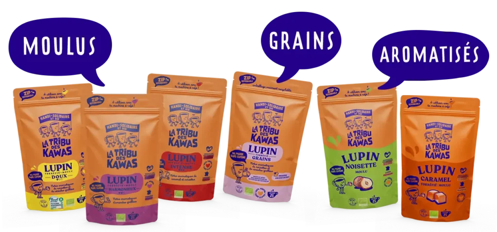 gamme de lupins - La Tribu des Kawas